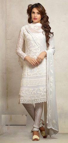 white colour kameez design