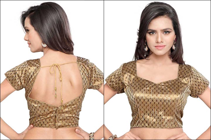 Brown-Ethnic-Blouse